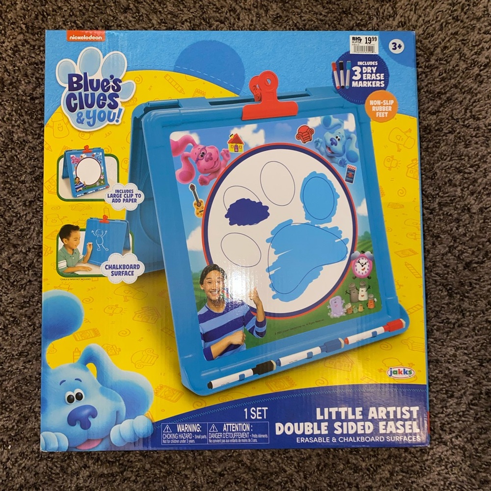 NEW Blues Clues Art Easel